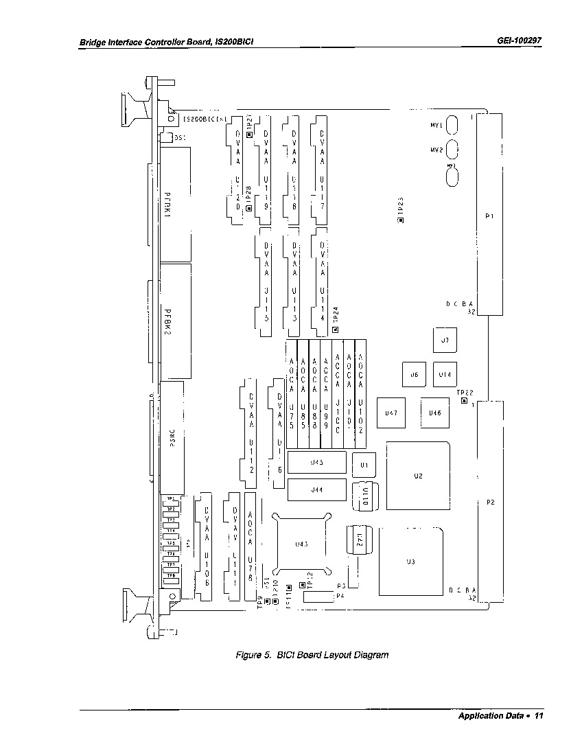 First Page Image of Bridge Interface Controller Board IS200BICIH Diagrams.pdf